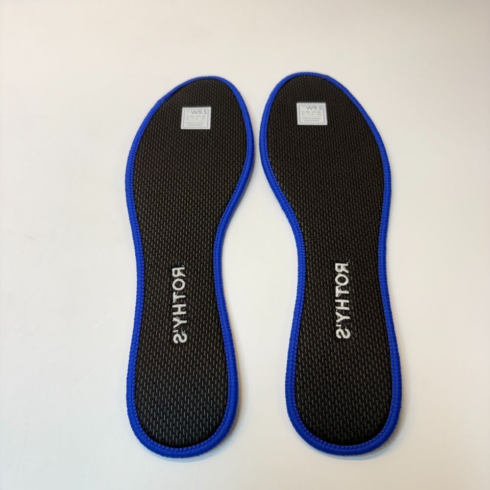 NW/OT ROTHY'S Spare Insoles Womens Size 9.5 Black Blue